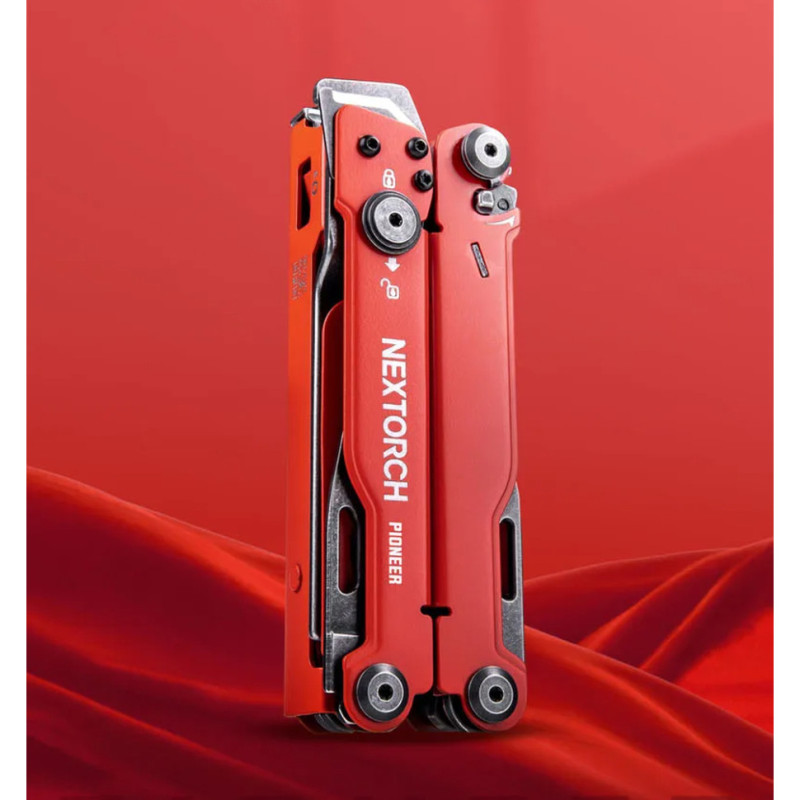 Мультитул Nextorch Pioneer MT20, червоний