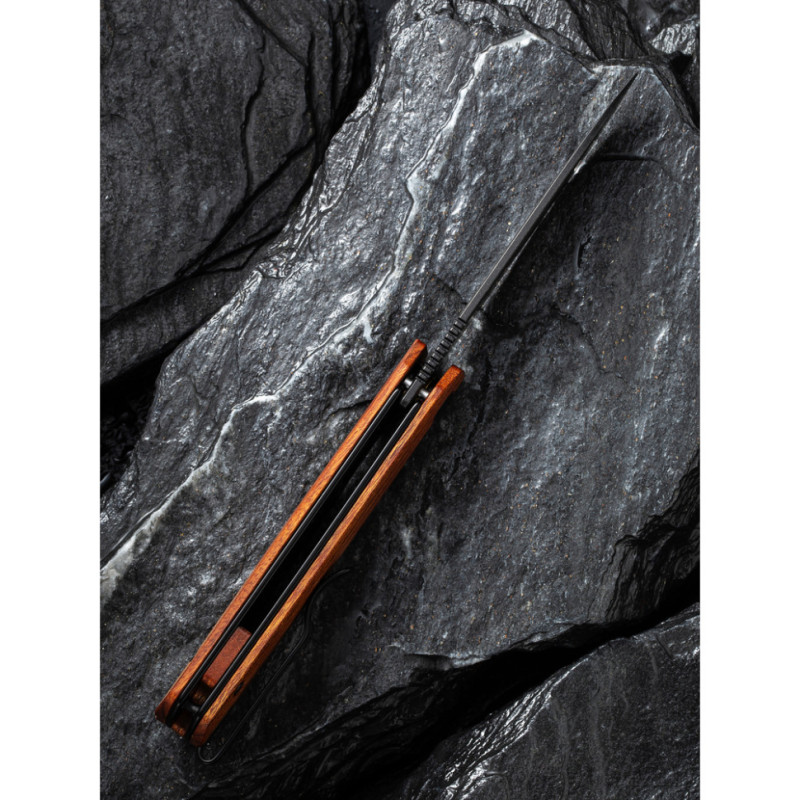 Ніж складаний кишеньковий Civivi Sendy, (7.2 см) Nitro-V / Guibourtia Wood