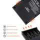 Зарядний пристрій Liitokala Lii-S4, 4 канала, Ni-Mh/Li-ion/LiFePo4, USB, LCD, Box
