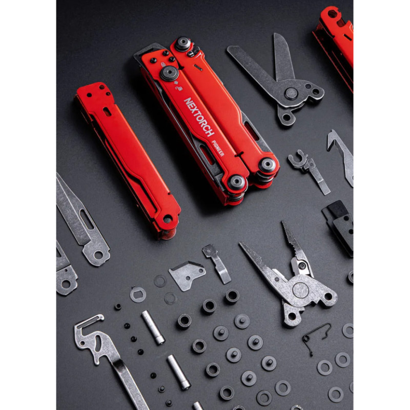 Мультитул Nextorch Pioneer MT20, червоний