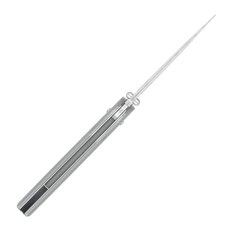 Ніж складаний туристичний SRM Terrier (9 см) 140Cr / G10 сірий