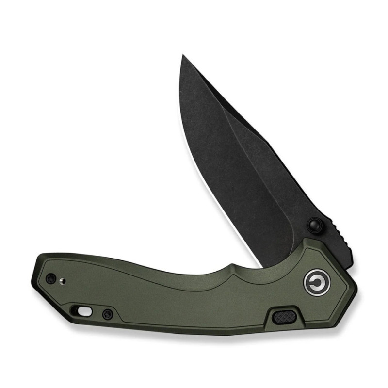 Ніж складаний туристичний Civivi Elite Brova, (8.7 см) CPM S35VN / Aluminum зелений