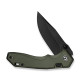 Ніж складаний туристичний Civivi Elite Brova, (8.7 см) CPM S35VN / Aluminum зелений