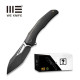 Ніж складаний туристичний WE Knife Ignio Mystery Box, (8.4 см) CPM 20CV / титан 6AL4V чорний
