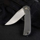Ніж складаний туристичний Ruike P192-AK, (9.1 см) 14C28N / алюмінієвий сплав 6063, сірий