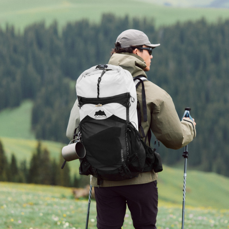 Рюкзак туристичний Naturehike Helium CNK2450XB016, 40 л, чорний, L