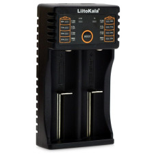 Зарядний пристрій Liitokala Lii-202, Ni-Mh/Li-ion/Li-Fe/LiFePO4, Type-C, Powerbank, LED, Box