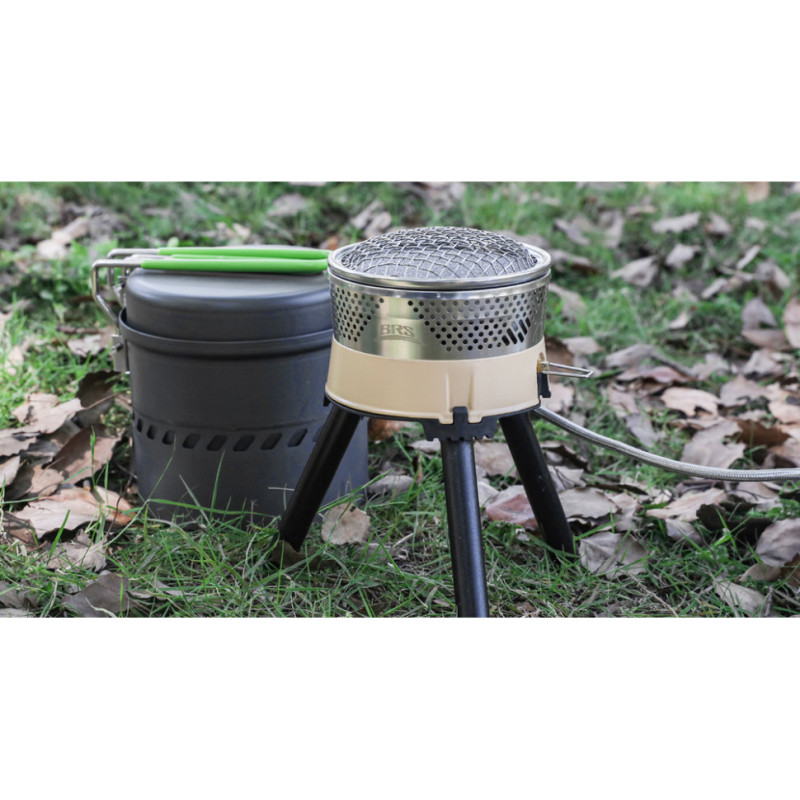 Набір туристичного посуду (каструля + сковорідка) BRS-TS19A, 1л, алюміній