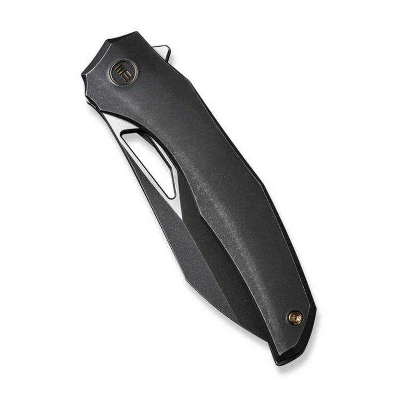 Ніж складаний туристичний WE Knife Ignio Mystery Box, (8.4 см) CPM 20CV / титан 6AL4V чорний