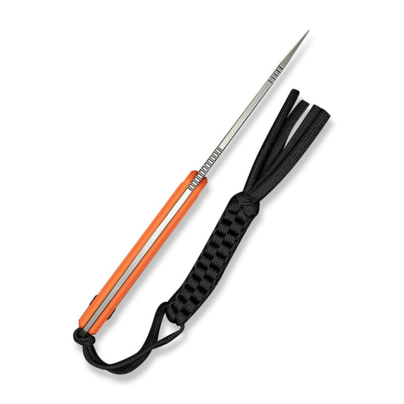 Ніж фіксований тактичний Civivi Timberbark, (8.1 см) 14C28N / G10 помаранчевий