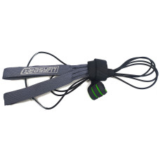 Резиновая петля-эспандер EasyFit, Сопротивление 1-6 кг, Длина 300 см, Латекс, Нейлон, Сталь, Пластик, Неопрен, Для лыжника, пловца, боксера, Серый