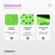 Рушник для йоги EasyFit Yoga Mat Towel з сумкою, Розмір 183х63 см, Мікрофібра, Зелений