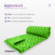 Рушник для йоги EasyFit Yoga Mat Towel з сумкою, Розмір 183х63 см, Мікрофібра, Зелений
