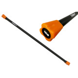 Бодибар (Body Bar) EasyFit (палка гимнастическая), вес 1 кг, оранжевый