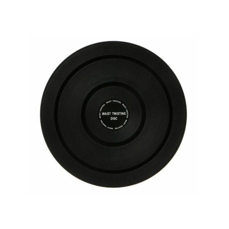 Диск здоров'я EasyFit Waist Twisting, Діаметр 25 см, Пластик, Чорний