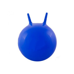 Фитнес-мяч EasyFit 45 см с ручками, ПВХ, Синий, Для тренировок, игр и реабилитации