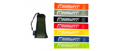 Гумові кільця (еспандери) EasyFit, Набір 7 шт, Опір 2,5 - 30 кг, Довжина 60 см, Ширина 5 см, Латекс, Для фітнесу, силових вправ і реабілітації