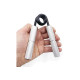 Кистевой эспандер EasyFit Hand Grip PRO 70 кг (150 lb), 13,5 см х 10,5 см, металлический корпус, улучшенное сцепление – для тренировки силы рук, серый