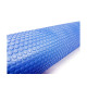 Масажний ролик (валик) EasyFit Foam Roller, довжина 90 см, діаметр 14,5 см, синій, піна EVA з дрібною масажною поверхнею, для МФР, фітнесу, йоги та реабілітації