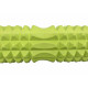 Массажный ролик (валик) EasyFit Grid Roller v.2.2, Длина 45 см, Диаметр 13 см, Каркас из высокопрочного пластика, Пена EVA с массажной поверхностью 3D, для МФР, фитнеса, йоги и реабилитации, Салатовый