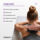 Массажный мячик EasyFit Goober с шипами, для МФР, снятия напряжения и самомассажа, черный