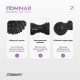 Массажный мячик EasyFit Goober с шипами, для МФР, снятия напряжения и самомассажа, черный