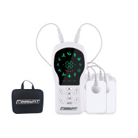 Міостимулятор EasyFit ActivePulse-1 для тіла, 12 режимів, зарядка Type-C, компактний розмір 14x6,9 см, білий, чохол в комплекті