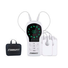 Миостимулятор EasyFit ActivePulse-1 для тела, 12 режимов, зарядка Type-C, компактный размер 14x6,9 см, белый, чехол в комплекте