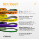 Набір резинок для підтягування та спорту EasyFit Premium (4 шт), Двошарові, Опір 2-45 кг,Довжина 200 см, Ширина: 6,4 мм, 13 мм, 22 мм, 32 мм, Товщина 4,5 мм, Латекс, Сумка для зберігання