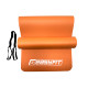 Коврик EasyFit для пилатеса и фитнеса, 180x60 см, толщина 10 мм, NBR, оранжевый
