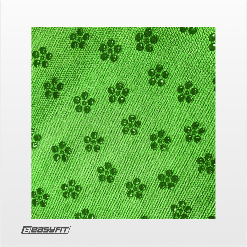 Рушник для йоги EasyFit Yoga Mat Towel з сумкою, Розмір 183х63 см, Мікрофібра, Зелений