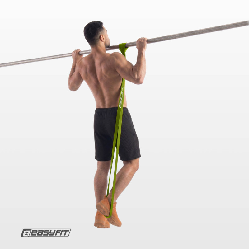Набір резинок для підтягування та спорту EasyFit Ranger (5 шт), опір 1-65 кг, багатошаровий латекс, сумка для зберігання