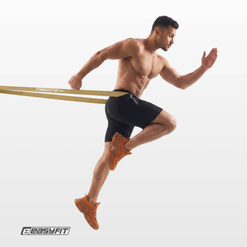 Набір резинок для підтягування та спорту EasyFit Ranger (5 шт), опір 1-65 кг, багатошаровий латекс, сумка для зберігання