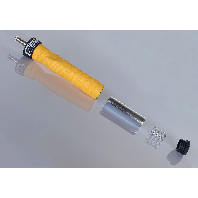 Скакалка для гімнастики EasyFit FlexiJump Pro, Довжина до 3 м, Сталь, Пластик, Жовтий