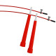 Скоростная скакалка EasyFit Speed Cable Rope, Длина до 3 м, Сталь, Пластик, Красный
