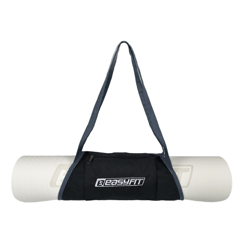 Сумка-переноска EasyFit универсальная, Длина 58 см, Ширина 38 см, Серый, Для переноски спортивных ковриков любого размера