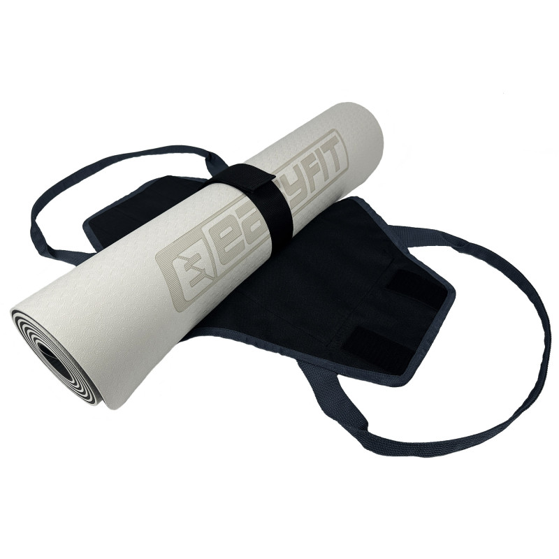 Сумка-переноска EasyFit универсальная, Длина 58 см, Ширина 38 см, Серый, Для переноски спортивных ковриков любого размера