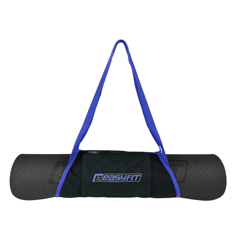 Сумка-переноска EasyFit универсальная, Длина 58 см, Ширина 38 см, Синий, Для переноски спортивных ковриков любого размера
