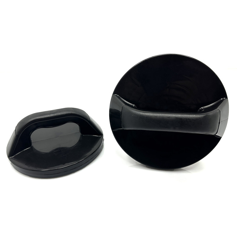 Упори для віджимань EasyFit Push Up Pro, Максимальне навантаження 130 кг, ABS-пластик, Чорний