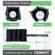 Утяжелители для ног и рук EasyFit (пара), Вес 1,5 кг, Оксфорд, Нейлон, Песок, Черно-серый