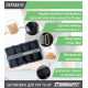 Обтяжувачі для ніг і рук EasyFit (пара), Вага 1,5 кг, Оксфорд, Нейлон, Пісок, Чорно-сірий