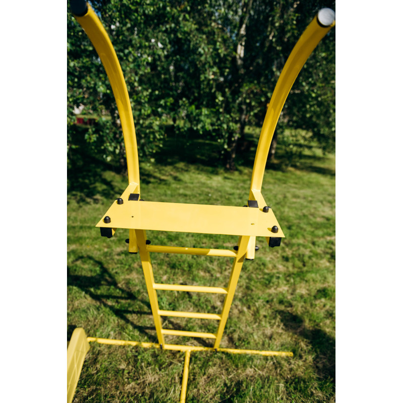 Детская горка 2,2м с металлической лестницей высота 1,2 м (разные цвета)