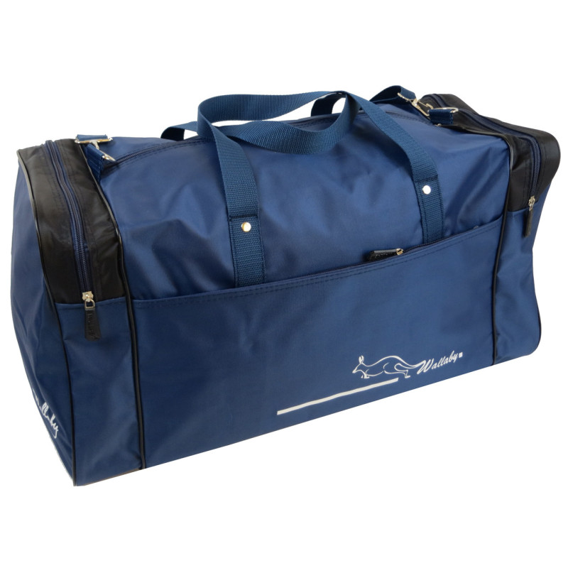 Сумка дорожная 38L Wallaby синяя с черным 340-4