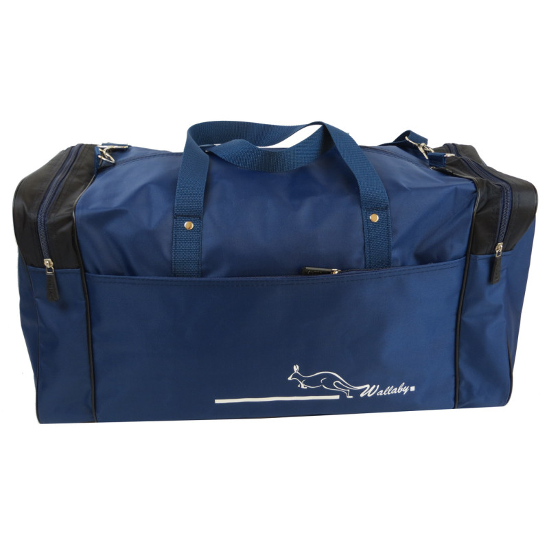 Сумка дорожная 38L Wallaby синяя с черным 340-4