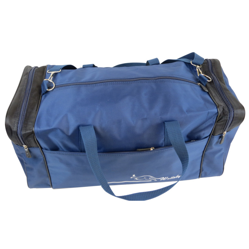 Сумка дорожная 38L Wallaby синяя с черным 340-4