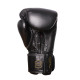Боксерські рукавиці PowerPlay 3014 Indiana Чорні (натуральна шкіра) 16 унцій