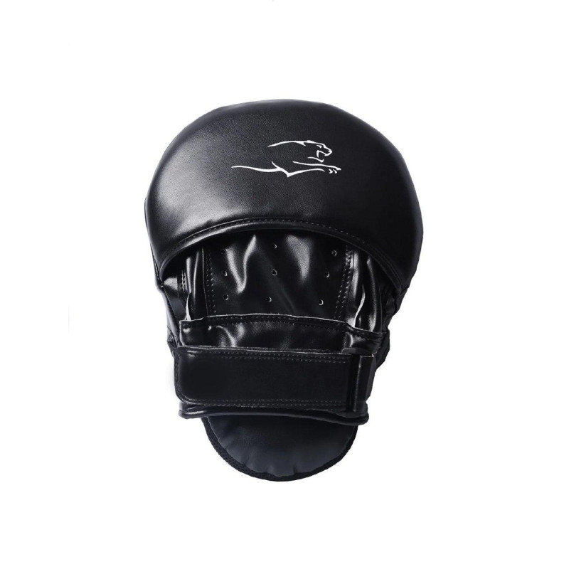 Лапи боксерські PowerPlay 3041 Чорні PU [пара]