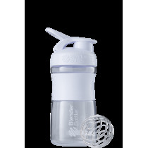 Шейкер спортивний (пляшка) BlenderBottle SportMixer Flip 20oz/590ml White Шейкер спортивний (пляшка) BlenderBottle SportMixer Flip 20oz/590ml White