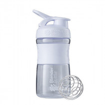 Шейкер спортивний (пляшка) BlenderBottle SportMixer Flip 20oz/590ml White Шейкер спортивний (пляшка) BlenderBottle SportMixer Flip 20oz/590ml White