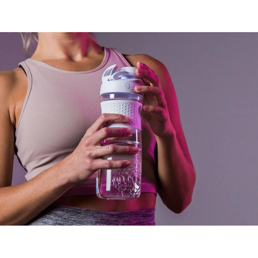 Шейкер спортивний (пляшка) BlenderBottle SportMixer Twist 28oz/820ml White (Original)